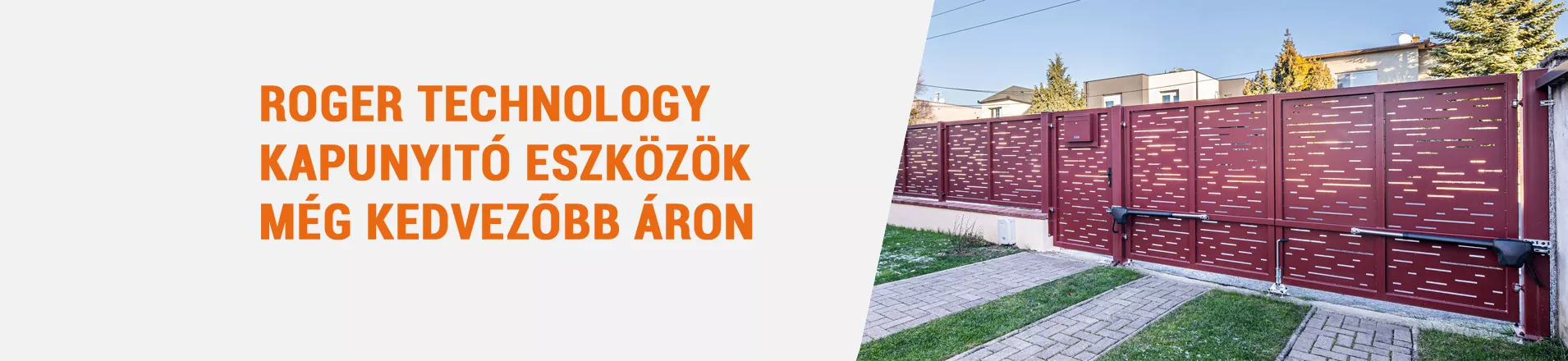 Roger kapunyitó eszközök őszi akcióban a Riasztóbolt Magyarország kínálatából!