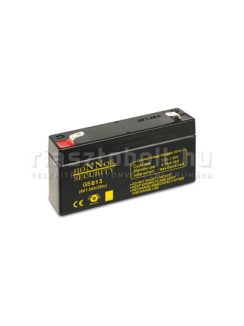 Riasztó akkumulátor 6V 1,3 Ah