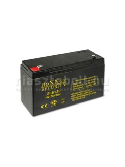 Riasztó akkumulátor  6V 12Ah