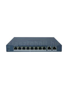   Hikvision DS-3E1510P-EI/M menedzselhető POE switch (8 POE port, 60W, 2 Gigabit uplink)