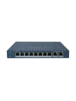   Hikvision DS-3E1510P-EI/M menedzselhető POE switch (8 POE port, 60W, 2 Gigabit uplink)