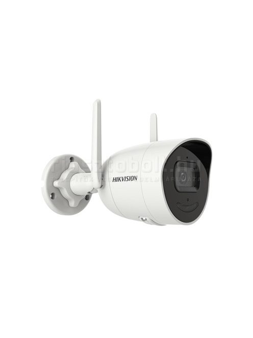 Hikvision DS-2CV2046G0-IDW-D cső IP kamera (WiFi, 4MP, IR30m, 2.8mm, WDR, SD, Mikrofon, Intelligens)
