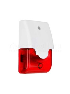 LD-95H/R piros beltéri sziréna fényjelzéssel