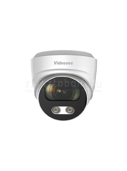 Videosec XD-542-SW-2.8F dóm biztonsági kamera (5MP, StarLight, FullColor, LED25m, 2.8mm)