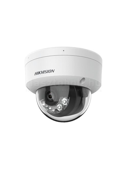 Hikvision DS-2CD1123G2-LIU dóm IP kamera (2MP, IR30m, LED30m, 2.8mm, POE, Mikrofon)