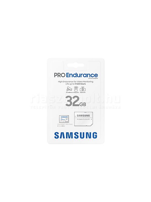 Samsung PRO Endurance microSD kártya  32GB