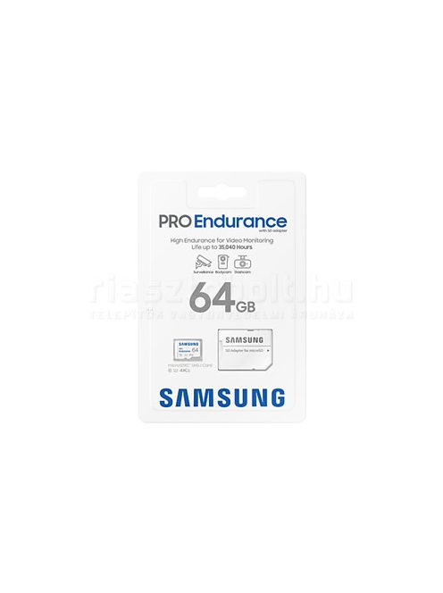 Samsung PRO Endurance microSD kártya  64GB