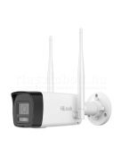 Hikvision HiLook IPC-B140HA-LDF/W cső IP kamera (4MP, StarLight, FullColor, IR30m, LED30m, 2.8mm, WDR, Mikrofon)