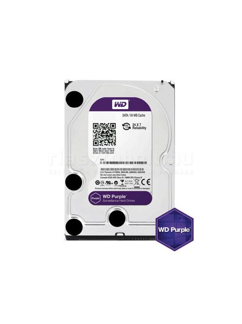  HDD - Western Digital WD Purple 4TB merevlemez