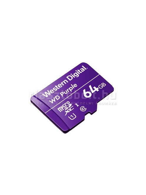 Western Digital WD Purple microSD kártya  64GB