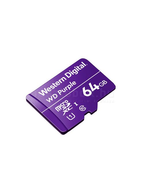 Western Digital WD Purple microSD kártya  64GB