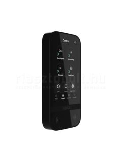   AJAX riasztó - Ajax KeyPad Touchscreen vezeték nélküli érintőképernyős kezelő kártyaolvasóval (BL) fekete