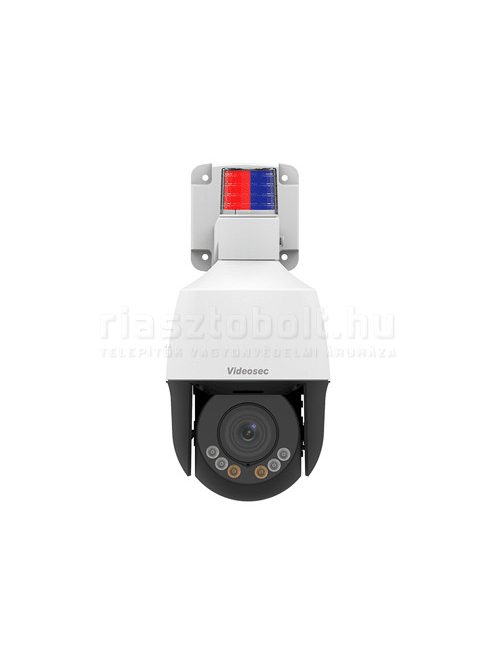 Videosec PTZ-675IQ-X4SWAL forgatható IP kamera (5MP, StarLight, Fullcolor, IR50m, LED10m, Motoros Zoom, POE, WDR, SD, Mikrofon, Intelligens)