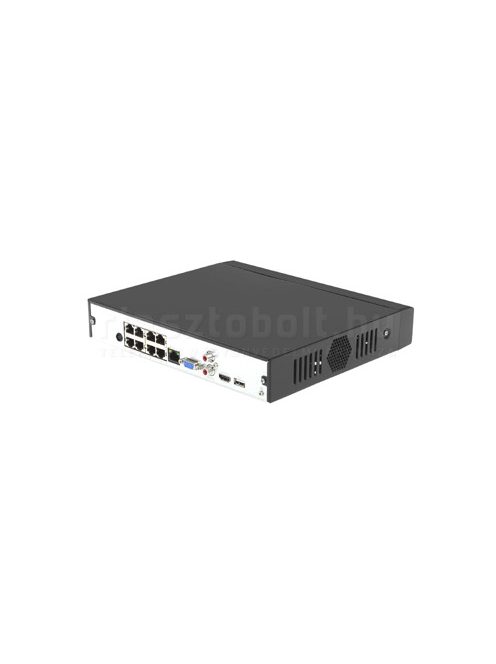Dahua NVR4108HS-8P-4KS2/L - 8 csatornás IP képrögzítő beépített POE táppal