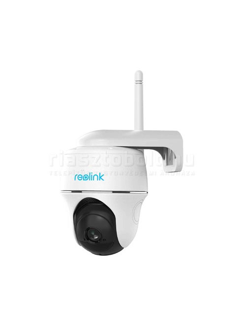 Reolink Argus PT-W akkumulátoros vezeték nélküli forgatós kamera (WiFi, 5MP, StarLight, IR10m, 2.8mm, SD, Mikrofon, Hangszóró)