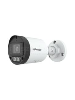   Videosec IPW-2124SA-28DL cső IP kamera (4MP, StarLight, FullColor, IR30m, LED30m, 2.8mm, POE, SD, Mikrofon)