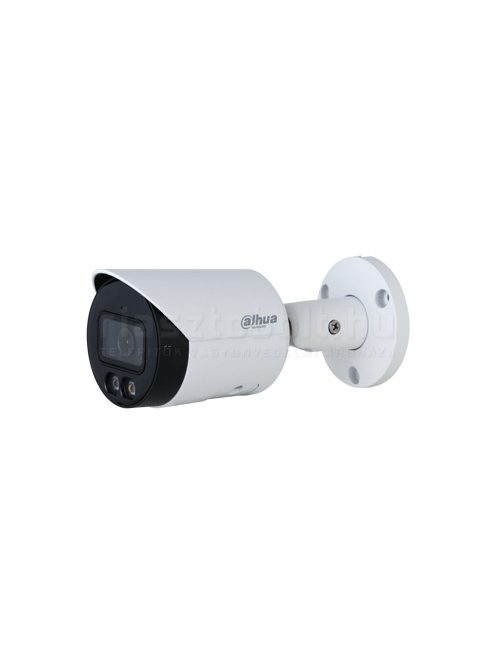 Dahua IPC-HFW2449S-S-IL-0280B cső IP kamera (4MP, StarLight, Fullcolor, IR30m, LED30m, 2.8mm, POE, WDR, SD, Mikrofon)