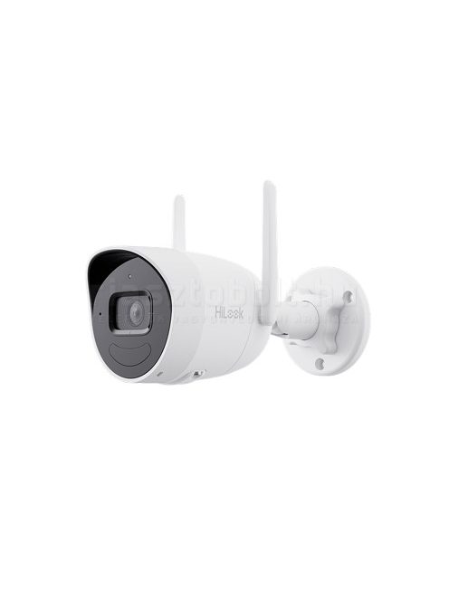 Hikvision HiLook IPC-B140HA-D/W (W)  cső IP kamera (WiFi, 4MP, StarLight, FullColor, IR30m, LED30m, 2.8mm, Mikrofon)
