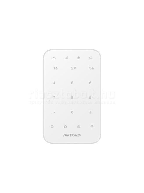 Hikvision riasztó AX Pro vezeték nélküli kezelő - DS-PK1-E-WE