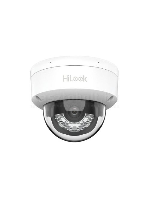 Hikvision HiLook IPC-D120HA-LU dóm IP kamera (2MP, StarLight, FullColor, IR30m, LED30m, 2.8mm, POE, IK10, Mikrofon)