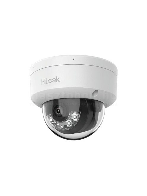 Hikvision HiLook IPC-D140HA-LU dóm IP kamera (4MP, StarLight, FullColor, IR30m, LED30m, 2.8mm, POE, IK10, WDR, Mikrofon)