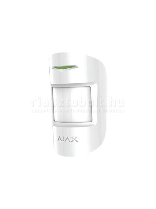 AJAX riasztó - Ajax MotionProtect PLUS kombinált mozgásérzékelő PIR+MW (WH) fehér
