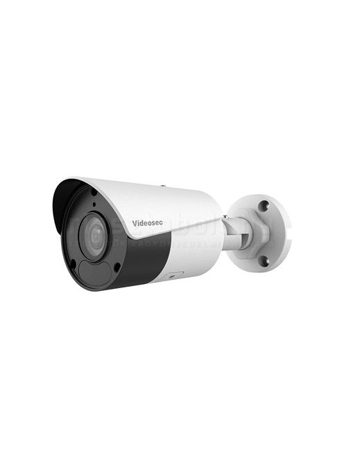 Videosec IPW-2128LSA-28F cső IP kamera (8MP, StarLight, IR50m, 2.8mm, POE, WDR, SD, Mikrofon)