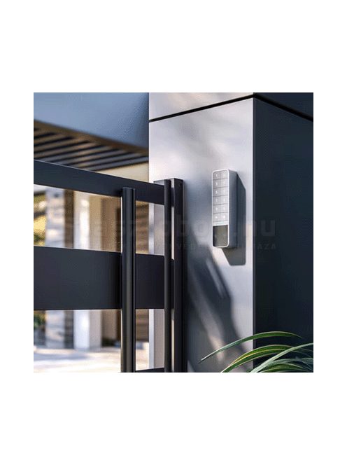 AJAX riasztó - Ajax KeyPad Outdoor vezeték nélküli kültéri kezelő kártyaolvasóval (WH) fehér