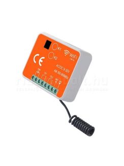   RX-UNI WiFi univerzális kapu távirányító vevőegység WiFi vevővel (2 kimenet)