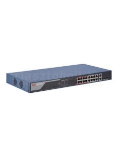   Hikvision DS-3E1318P-EI menedzselhető POE switch (16 POE port, 230W, 2 Gigabit uplink)