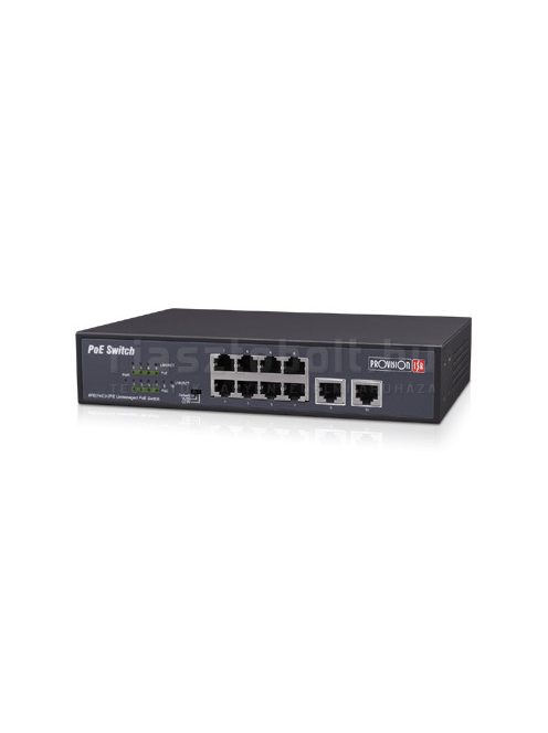 Provision PR-PoES-08120C+2GI POE switch (8 POE port, 120W, 2 Gigabit uplink)