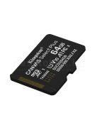Kingston Canvas Select Plus microSD kártya  64GB