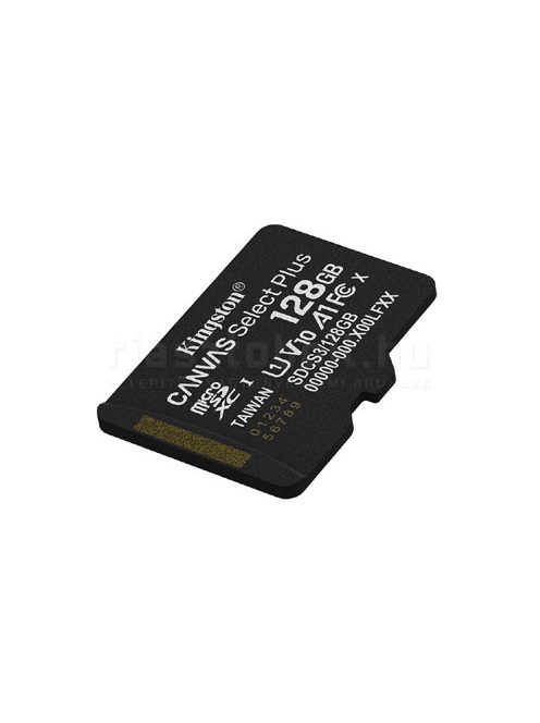 Kingston Canvas Select Plus microSD kártya 128GB