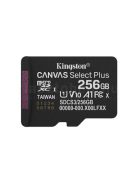 Kingston Canvas Select Plus microSD kártya 256GB