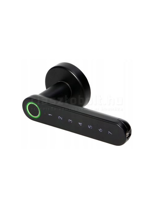 ORNO OR-ZS-853B okos kilincs FEKETE (Bluetooth, Kód, Ujjlenyomat)