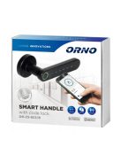 ORNO OR-ZS-853B okos kilincs FEKETE (Bluetooth, Kód, Ujjlenyomat)