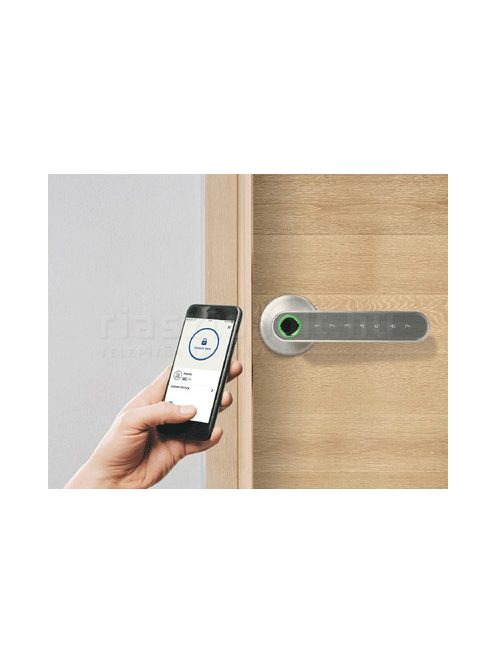 ORNO OR-ZS-853N okos kilincs NIKKEL (Bluetooth, Kód, Ujjlenyomat)