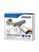 ORNO OR-ZS-853N okos kilincs NIKKEL (Bluetooth, Kód, Ujjlenyomat)