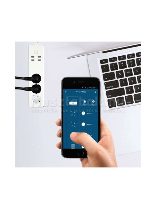 WOOX Smart Home okos elosztó WiFi kapcsolattal - R4028