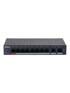   Dahua CS4010-8ET-60 menedzselhető POE switch (8 POE port, 60W, 2 Gigabit uplink)