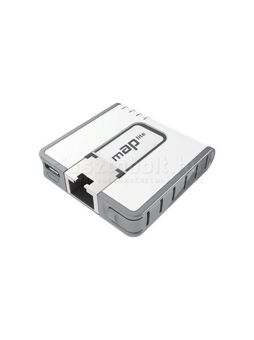 MikroTik mAP Lite mini hozzáférési pont (2.4GHz, Körsugárzó, 2dB, 300Mbit/s)