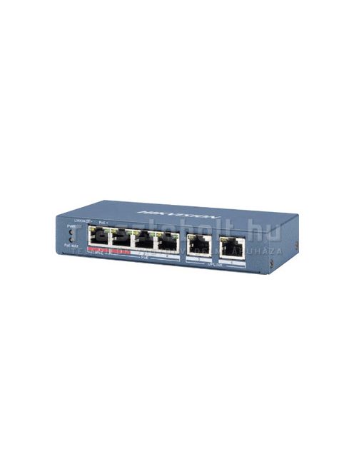 Hikvision DS-3E0106HP-E POE switch (4+2 port, 60W)