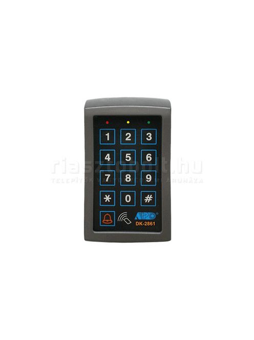 APO DK-2862 kódkapcsoló kártyaolvasóval