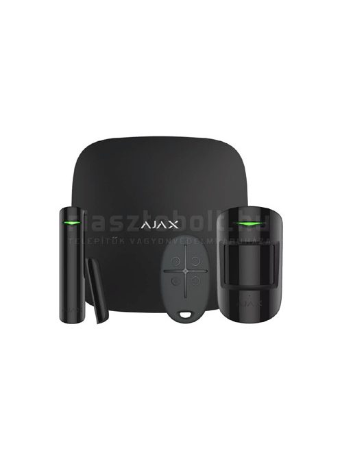 AJAX riasztó -  Ajax Starter Kit 4G vezeték nélküli okos riasztó (BL) fekete