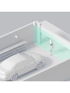 AJAX riasztó - Ajax MotionProtect Curtain függöny mozgásérzékelő PIR (BL) fekete