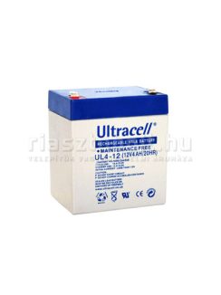 Riasztó akkumulátor  12V  4 Ah ULTRACELL 