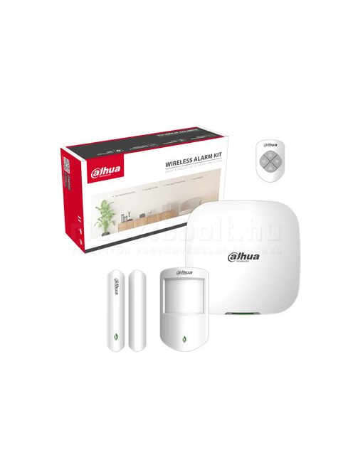 Dahua riasztó AirShield vezeték nélküli kezdőszett 1- 4G/LAN/WiFi+video (DHI-ART-ARC3800H-03-FW2)