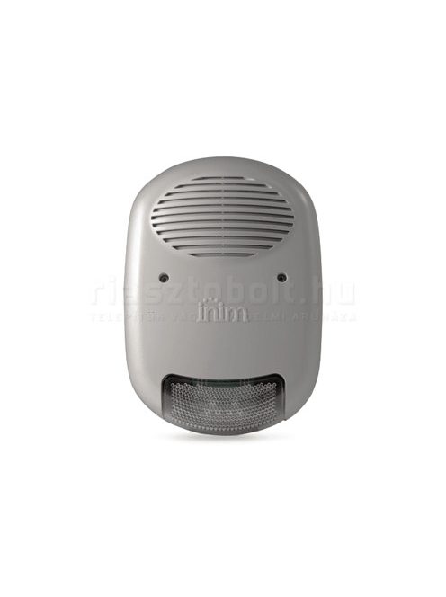 Inim IVY-FM ezüstszürke hatású kültéri hang + fényjelző