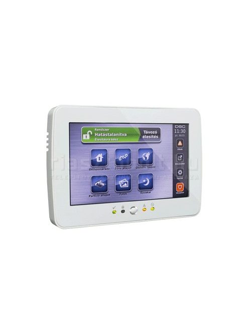 DSC PTK5507 érintőképernyős LCD tasztatúra
