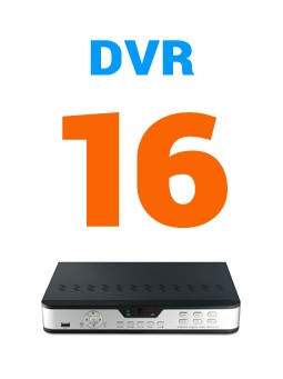 16 csatornás HD analóg DVR